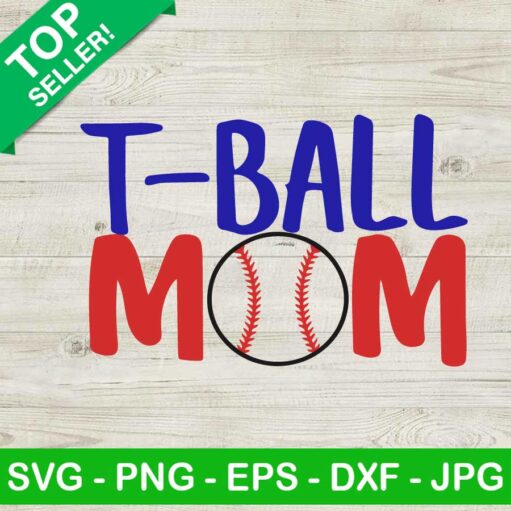 T-Ball Mom Svg