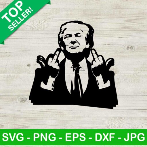 Trump fuck hand SVG