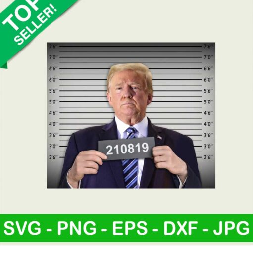 Donald Trump mugshot PNG