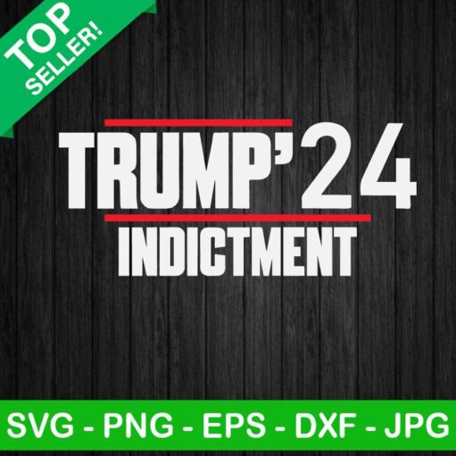 Trump 24 Indictment Svg