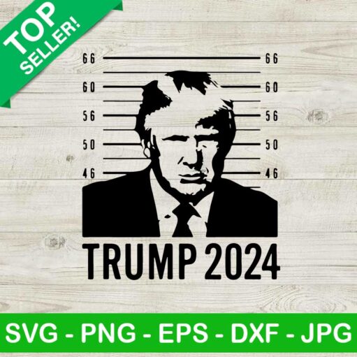 Trump Mugshot Svg