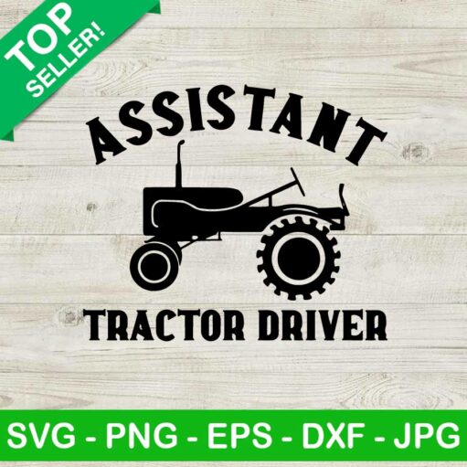 Assistant tractor driver SVG