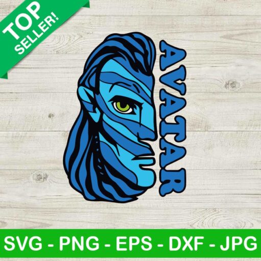 Avatar Jack sully face SVG