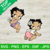 Baby Betty Boop SVG