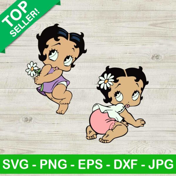 Baby Betty Boop SVG