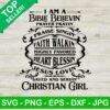 I am a bible believin praise singin SVG