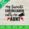 My favorite cheerleader calls me aunt SVG