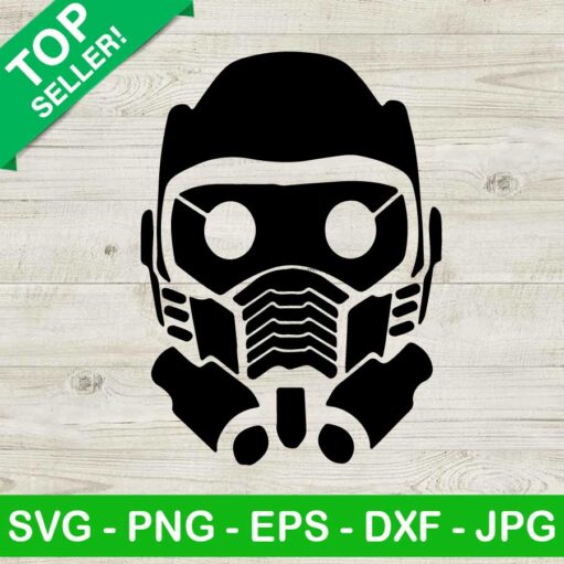 Star lord face SVG