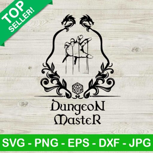 Dungeon Master Hand SVG