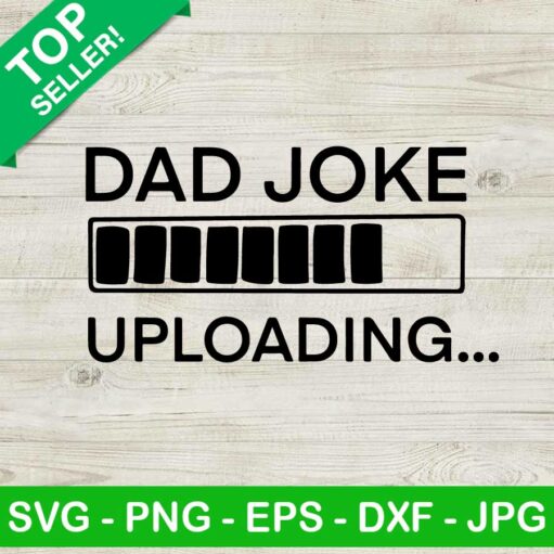 Dad joke uploading SVG