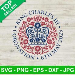 King Charles III 6th May 2023 SVG