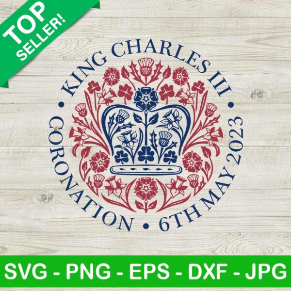 King Charles III 6th May 2023 SVG