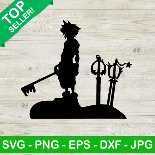 Kingdom Heart Sora Keyblade SVG