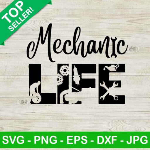 Mechanic life SVG