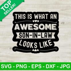 This is what an awesome son in law look like SVG