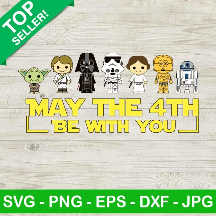 May the 4th be with you star wars SVG