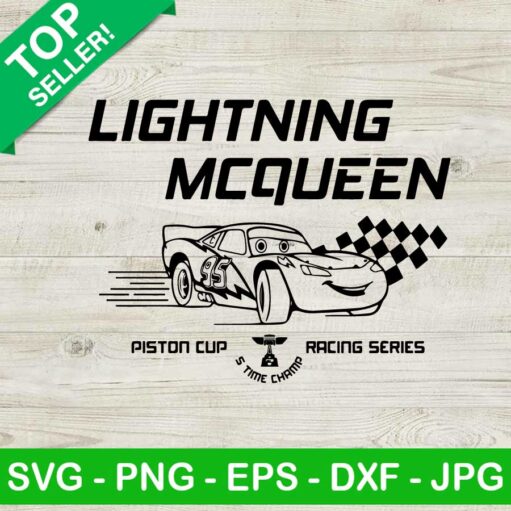 Lightning Mcqueen Svg