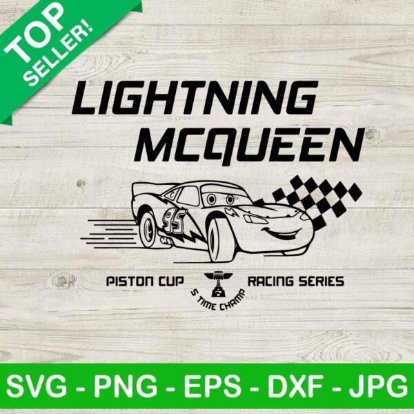 Lightning Mcqueen SVG