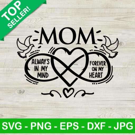 Mom always in my mind SVG