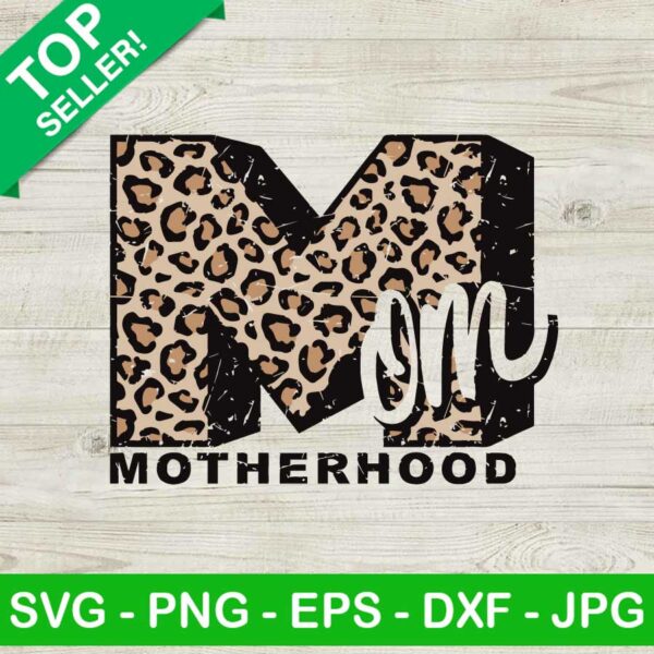 Mom mother hood leopard SVG