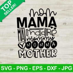 Mom mama madre mommy momma SVG