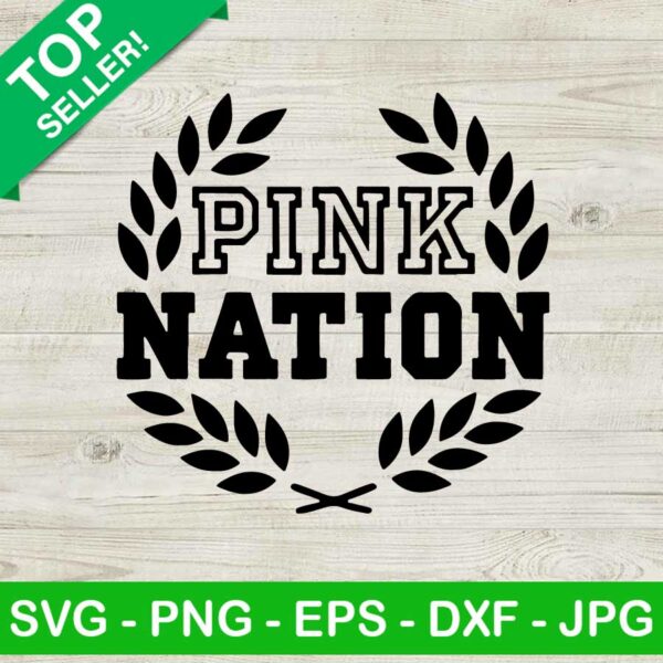 Pink nation SVG