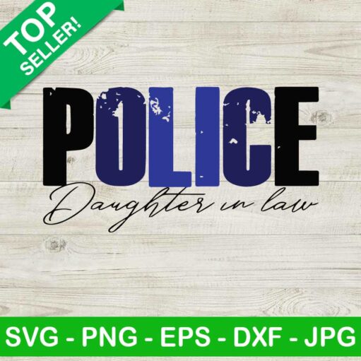 Police daughter in law SVG