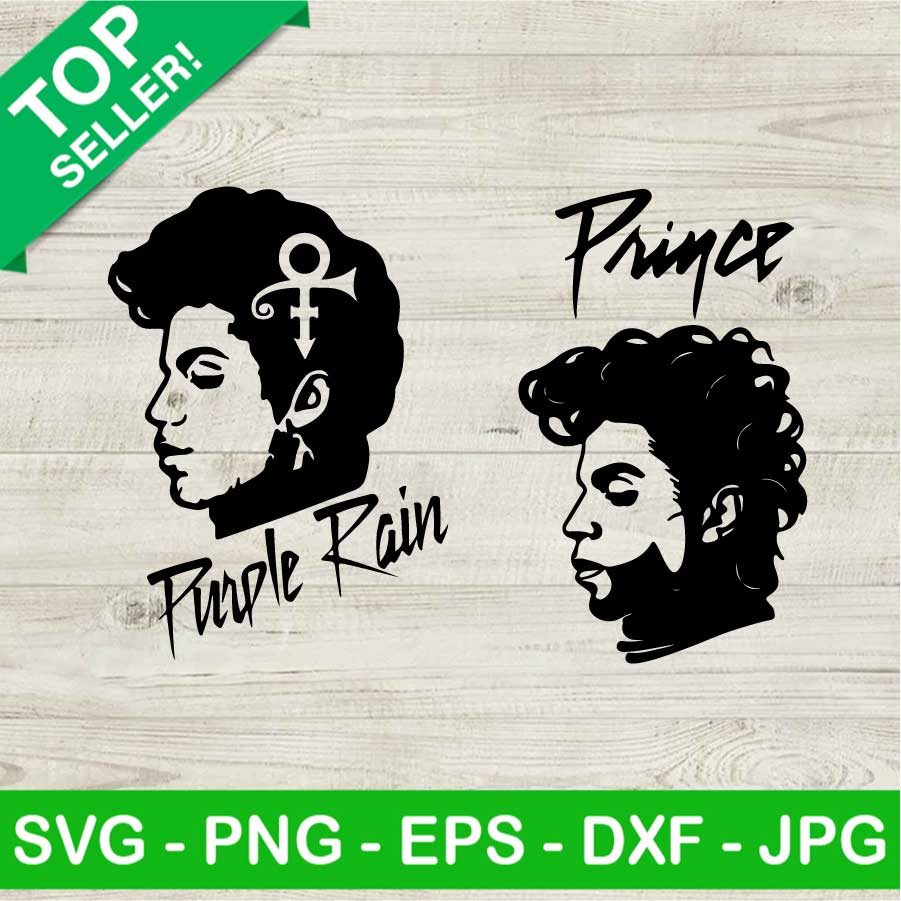 Purple Rain Svg Prince Face Svg Purple Rain Prince Svg