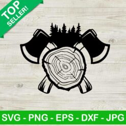 Lumberjack Axes Wood SVG