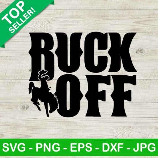 Buck off rodeo SVG