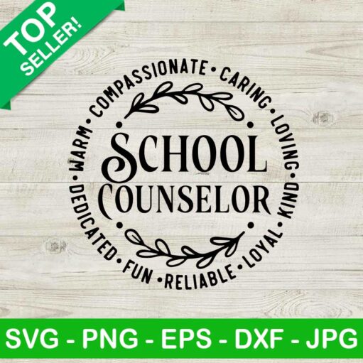 School Counselor Svg