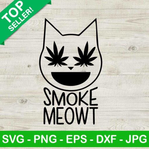 Smoke meowt SVG