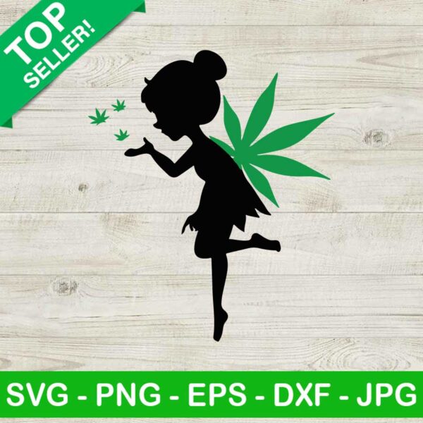 Cute Cannabis Fairy SVG