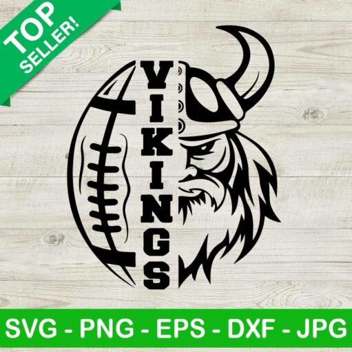 Vikings Football SVG