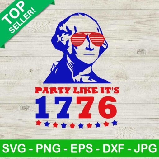 Washington party like it's 1776 SVG