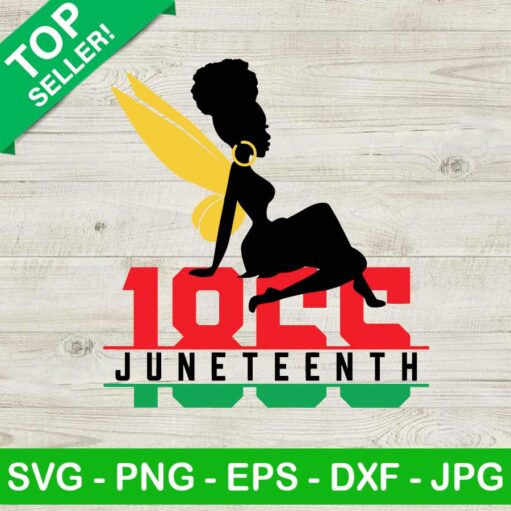 Juneteenth 1865 Fairy SVG