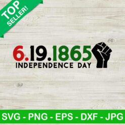 19th June 1865 Independence Day SVG
