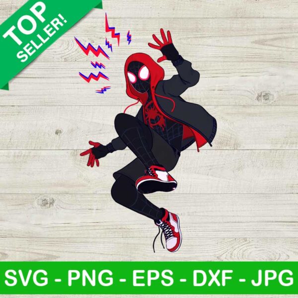 Miles Spider Man PNG