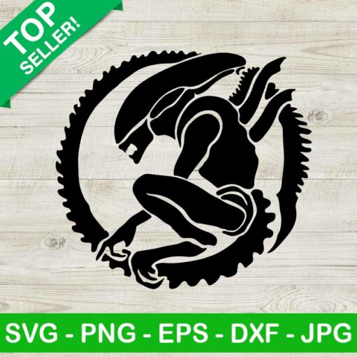 Alien Xenomorph Movie SVG