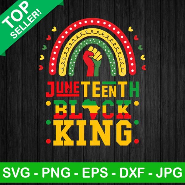 Juneteenth Black King PNG, Juneteenth Rainbow Sublimation transfer PNG, Black History Heat Transfer PNG