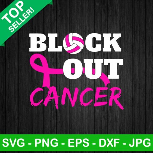 Block Out Cancer SVG