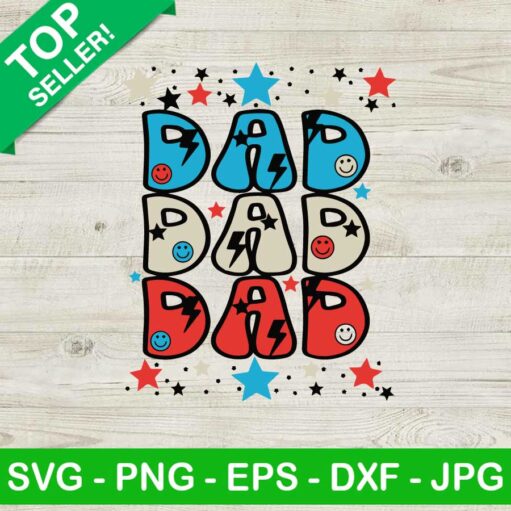 Dad Dad Dad SVG