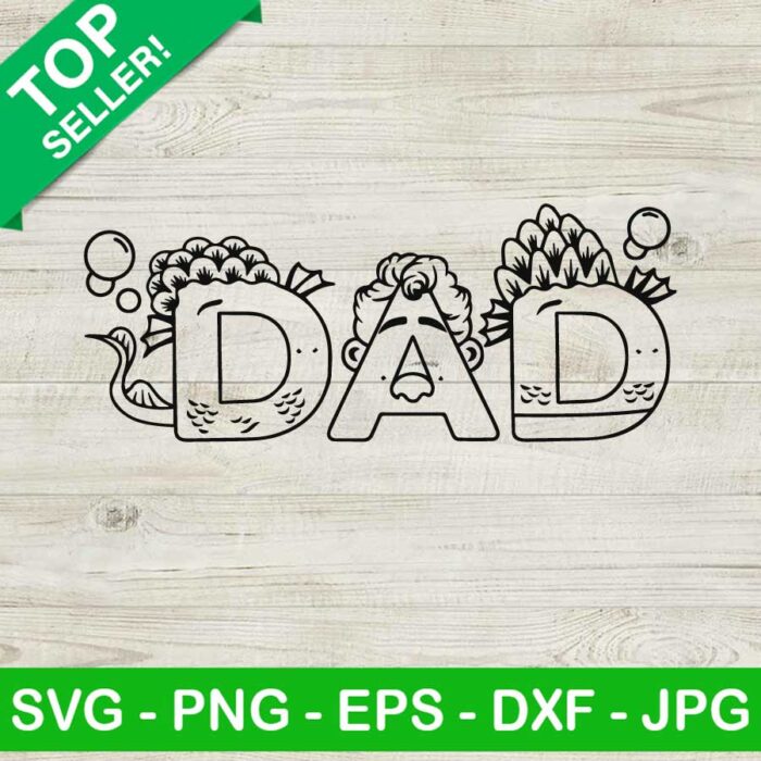 Dad Luca Disney SVG, Dad Sea Monsters SVG, Dad Of Birthday Boy SVG