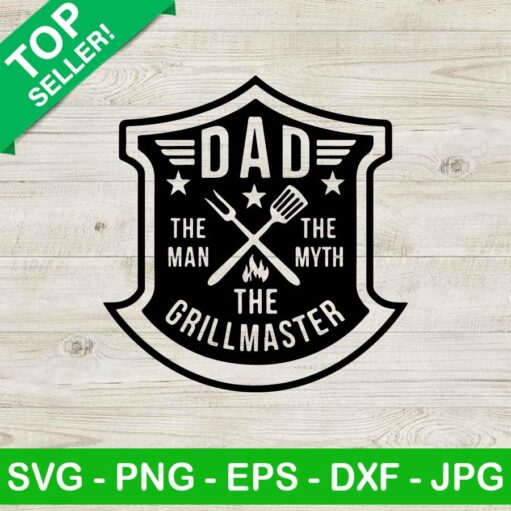 Dad The Grill Master Svg