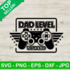 Dad Level Unlocked SVG