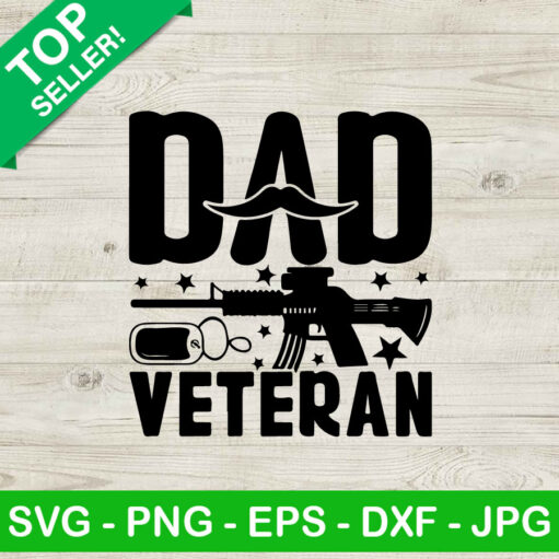 Dad Veteran SVG