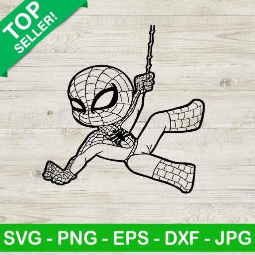 Cute Spider Man SVG