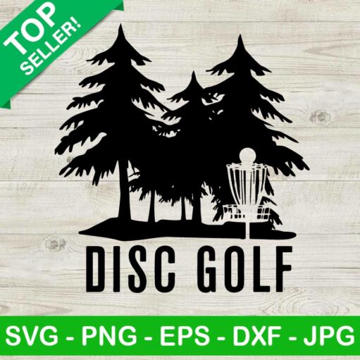 Disc Golf Svg