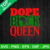 Dope Black Queen SVG