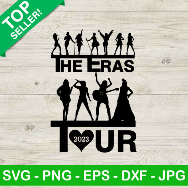 Taylor Swift the eras tour 2023 SVG